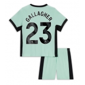 Chelsea Conor Gallagher #23 Tredjetrøje Børn 2023-24 Kortærmet (+ Korte bukser)