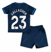 Chelsea Conor Gallagher #23 Udebanetrøje Børn 2023-24 Kortærmet (+ Korte bukser)