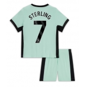 Chelsea Raheem Sterling #7 Tredjetrøje Børn 2023-24 Kortærmet (+ Korte bukser)