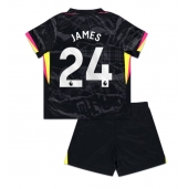 Chelsea Reece James #24 Tredjetrøje Børn 2024-25 Kortærmet (+ Korte bukser)