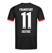 Eintracht Frankfurt Hugo Ekitike #11 Udebanetrøje 2024-25 Kortærmet