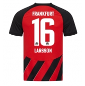 Eintracht Frankfurt Hugo Larsson #16 Hjemmebanetrøje 2023-24 Kortærmet