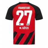 Eintracht Frankfurt Mario Gotze #27 Hjemmebanetrøje 2023-24 Kortærmet