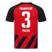 Eintracht Frankfurt Willian Pacho #3 Hjemmebanetrøje 2023-24 Kortærmet