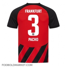 Eintracht Frankfurt Willian Pacho #3 Hjemmebanetrøje 2023-24 Kortærmet