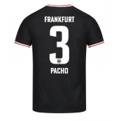 Eintracht Frankfurt Willian Pacho #3 Udebanetrøje 2023-24 Kortærmet