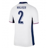 England Kyle Walker #2 Hjemmebanetrøje EM 2024 Kortærmet