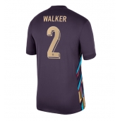 England Kyle Walker #2 Udebanetrøje EM 2024 Kortærmet