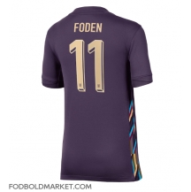 England Phil Foden #11 Udebanetrøje Dame EM 2024 Kortærmet