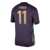 England Phil Foden #11 Udebanetrøje EM 2024 Kortærmet