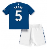 Everton Michael Keane #5 Hjemmebanetrøje Børn 2023-24 Kortærmet (+ Korte bukser)