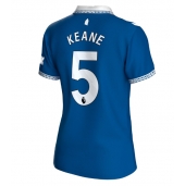 Everton Michael Keane #5 Hjemmebanetrøje Dame 2023-24 Kortærmet