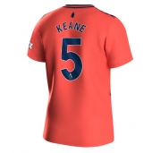 Everton Michael Keane #5 Udebanetrøje 2023-24 Kortærmet