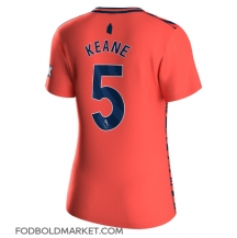 Everton Michael Keane #5 Udebanetrøje Dame 2023-24 Kortærmet