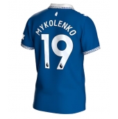 Everton Vitaliy Mykolenko #19 Hjemmebanetrøje 2023-24 Kortærmet