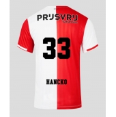 Feyenoord David Hancko #33 Hjemmebanetrøje 2023-24 Kortærmet