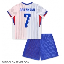 Frankrig Antoine Griezmann #7 Udebanetrøje Børn EM 2024 Kortærmet (+ Korte bukser)