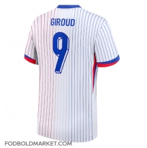 Frankrig Olivier Giroud #9 Udebanetrøje EM 2024 Kortærmet