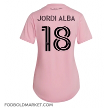 Inter Miami Jordi Alba #18 Hjemmebanetrøje Dame 2023-24 Kortærmet