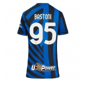 Inter Milan Alessandro Bastoni #95 Hjemmebanetrøje Dame 2024-25 Kortærmet