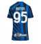 Inter Milan Alessandro Bastoni #95 Hjemmebanetrøje Dame 2024-25 Kortærmet