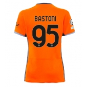 Inter Milan Alessandro Bastoni #95 Tredjetrøje Dame 2023-24 Kortærmet