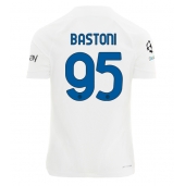 Inter Milan Alessandro Bastoni #95 Udebanetrøje 2023-24 Kortærmet