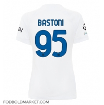 Inter Milan Alessandro Bastoni #95 Udebanetrøje Dame 2023-24 Kortærmet