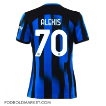 Inter Milan Alexis Sanchez #70 Hjemmebanetrøje Dame 2023-24 Kortærmet