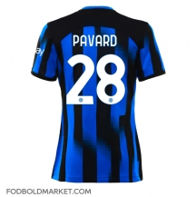 Inter Milan Benjamin Pavard #28 Hjemmebanetrøje Dame 2023-24 Kortærmet