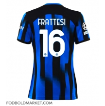 Inter Milan Davide Frattesi #16 Hjemmebanetrøje Dame 2023-24 Kortærmet