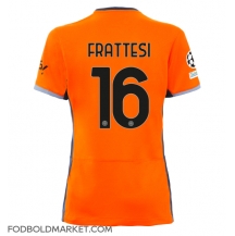 Inter Milan Davide Frattesi #16 Tredjetrøje Dame 2023-24 Kortærmet