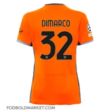 Inter Milan Federico Dimarco #32 Tredjetrøje Dame 2023-24 Kortærmet