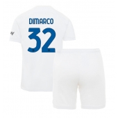 Inter Milan Federico Dimarco #32 Udebanetrøje Børn 2023-24 Kortærmet (+ Korte bukser)