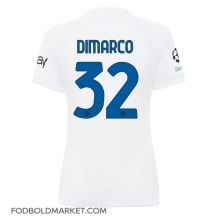 Inter Milan Federico Dimarco #32 Udebanetrøje Dame 2023-24 Kortærmet