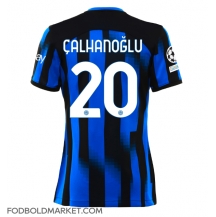 Inter Milan Hakan Calhanoglu #20 Hjemmebanetrøje Dame 2023-24 Kortærmet