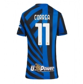 Inter Milan Joaquin Correa #11 Hjemmebanetrøje Dame 2024-25 Kortærmet