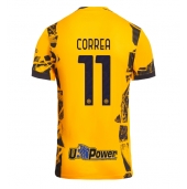 Inter Milan Joaquin Correa #11 Tredjetrøje 2024-25 Kortærmet