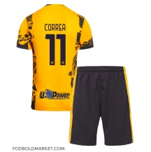 Inter Milan Joaquin Correa #11 Tredjetrøje Børn 2024-25 Kortærmet (+ Korte bukser)