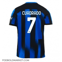 Inter Milan Juan Cuadrado #7 Hjemmebanetrøje 2023-24 Kortærmet