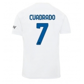 Inter Milan Juan Cuadrado #7 Udebanetrøje 2023-24 Kortærmet