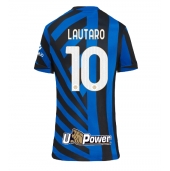 Inter Milan Lautaro Martinez #10 Hjemmebanetrøje Dame 2024-25 Kortærmet