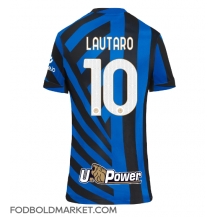 Inter Milan Lautaro Martinez #10 Hjemmebanetrøje Dame 2024-25 Kortærmet