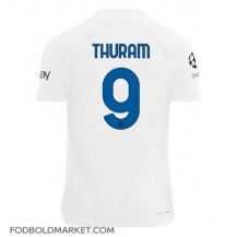 Inter Milan Marcus Thuram #9 Udebanetrøje 2023-24 Kortærmet