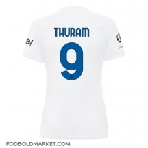 Inter Milan Marcus Thuram #9 Udebanetrøje Dame 2023-24 Kortærmet