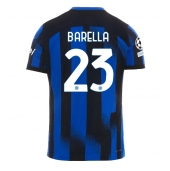 Inter Milan Nicolo Barella #23 Hjemmebanetrøje 2023-24 Kortærmet