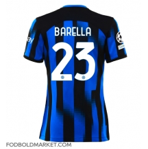 Inter Milan Nicolo Barella #23 Hjemmebanetrøje Dame 2023-24 Kortærmet