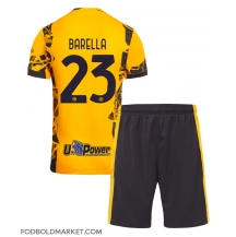 Inter Milan Nicolo Barella #23 Tredjetrøje Børn 2024-25 Kortærmet (+ Korte bukser)