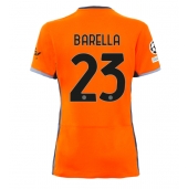 Inter Milan Nicolo Barella #23 Tredjetrøje Dame 2023-24 Kortærmet