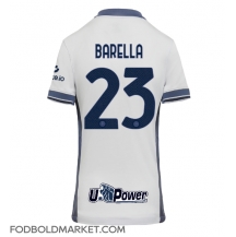 Inter Milan Nicolo Barella #23 Udebanetrøje Dame 2024-25 Kortærmet